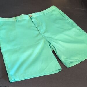 Vineyard Vines Mint Green Men's Flat Front Shorts